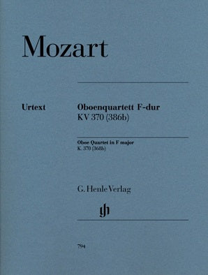 Mozart - Oboe Quartet F major K. 370 (368b)