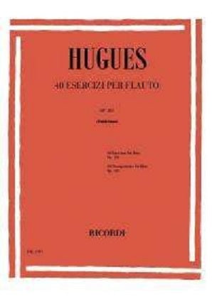 Hugues 40 Exercises for flute Op101