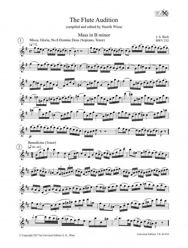 Diverse: The Flute Audition The new essential companion