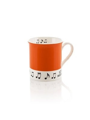 Colour Block Mug - Orange