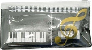 Small Stationery Kit With Treble Clef Design