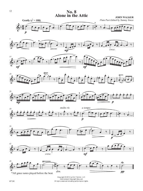 Walker, John - The Flute in the Attic 20 Short Recital and Study Pieces for the Intermediate Player