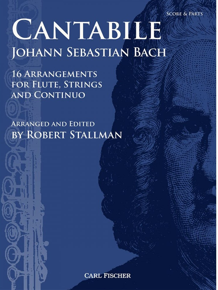 Bach Johann Sebastian , Cantabile: 16 Arrangements for Flute, Strings and Continuo
