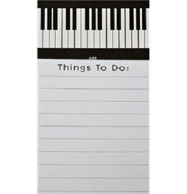 Magnetic notepad keyboard