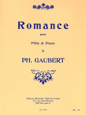Gaubert - Romance for Flute & Piano (Leduc)