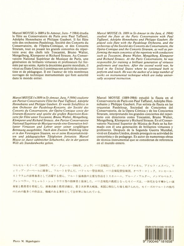 Moyse, Marcel - Gammes et Arpèges