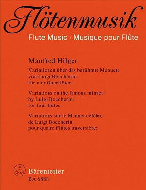 Hilger Manfred Variations on the Famous Boccherini Minuet.