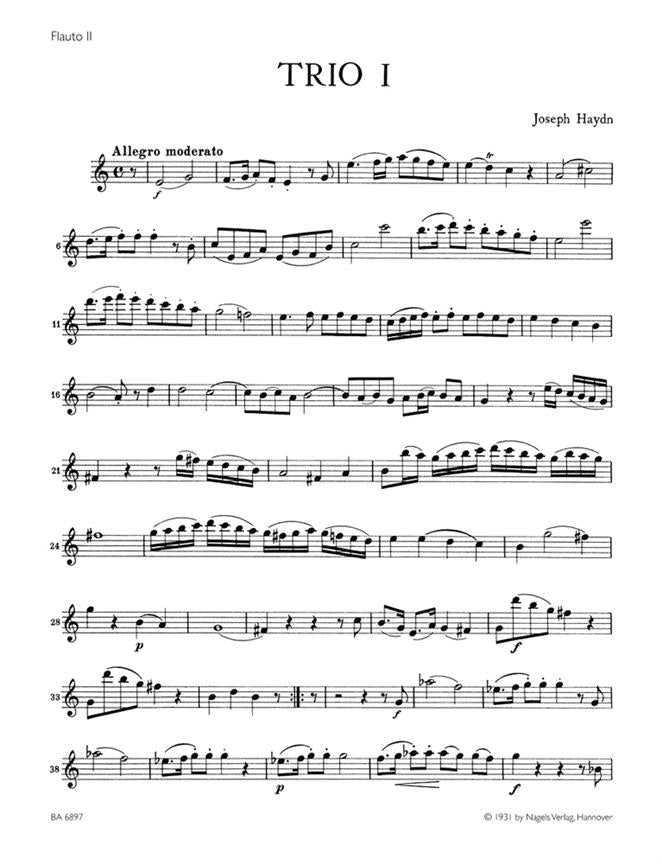 Haydn Franz Joseph London Trios (4) (Hob.IV:1-4).