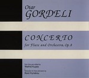 Gordeli, Otar - Flute Concerto for Flute and Orchestra, Op. 8 (Digital Download)