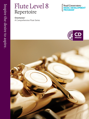 Overtones - A Comprehensive Flute Series: Flute Repertoire 8