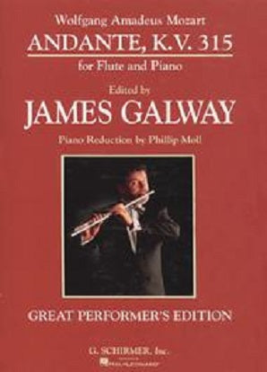 Andante in C major K 315- Mozart- Galway (Schirmer)