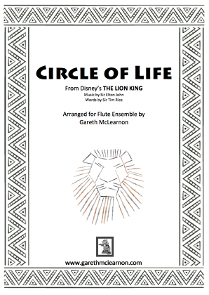 Elton John/Tim Rice Arr - Mclearnon, G - Circle of Life for flute orchestra