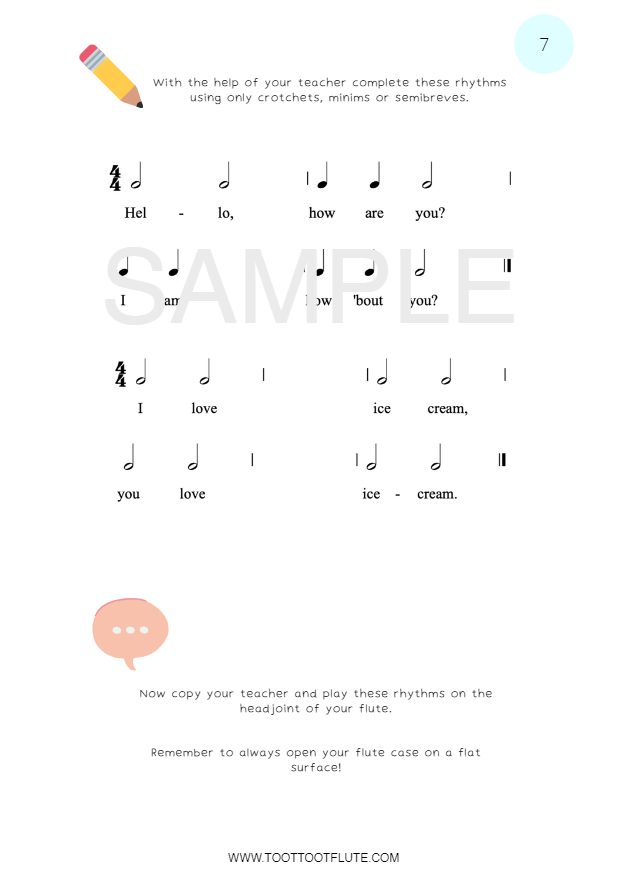 Shaw, E - Toot! Toot! Flute: a pre-flute course for young beginners DIGITAL DOWNLOAD