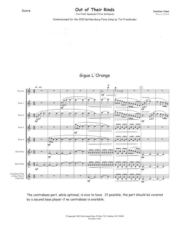 Cohen, Jonathan : Out Of Their Rinds Five Fresh Squeezed Citrus Soliloquies