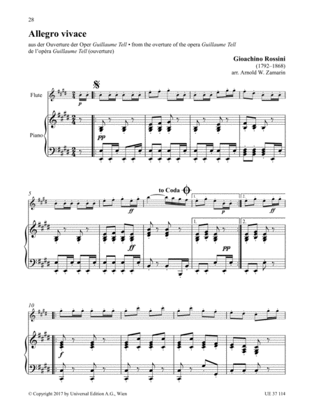 Various: Italian Classics for flute and piano |