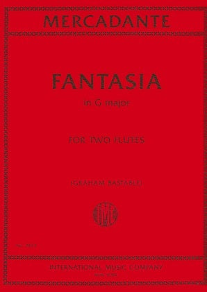 Mercadante - Fantasia in G major for two flutes