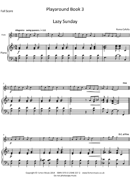 Cafolla, Roma - Playaround Book 3 Flute (Revised Edition) Digital Download