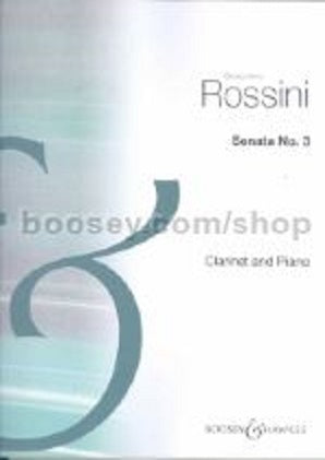 Rossini - Sonata No. 3 for clarinet