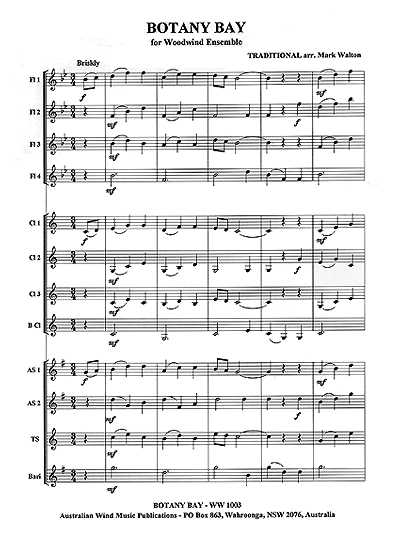 Botany Bay - Woodwind Ensemble