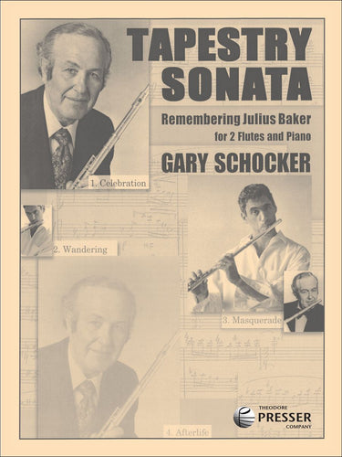 Schocker - Tapestry Sonata for 2 flutes and piano