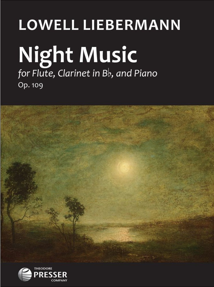 Liebermann, L - Night Music Op. 109, For Flute, Clarinet, and Piano