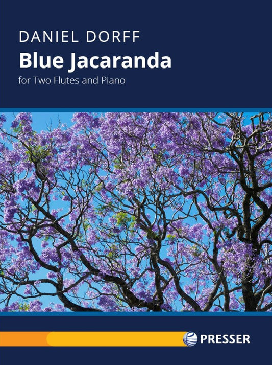 Dorff -  Blue Jacaranda for two flutes