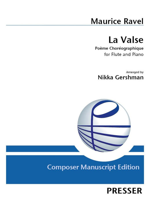 Ravel - La Valse Poème Choréographique for Flute and Piano