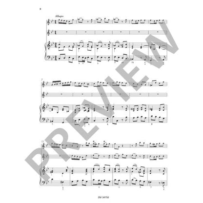 Quantz -  Trio Sonata for Flute, Oboe and basso continuo