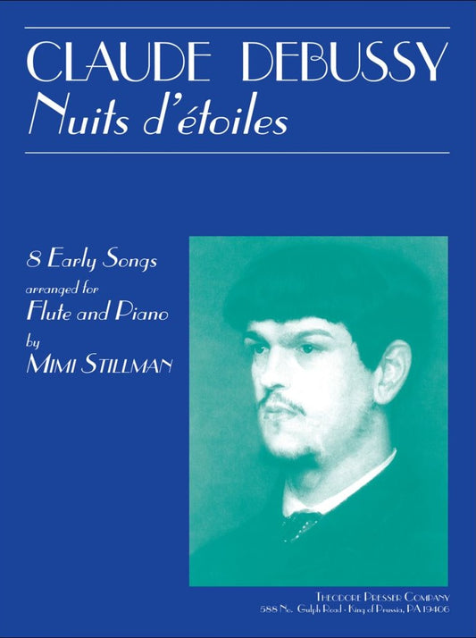 Debussy - Nuits d'etoiles 8 Early Songs Arranged for Flute and Piano