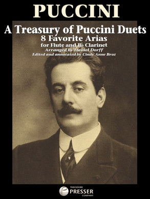 A Treasury Of Puccini Duets 8 Favorite Arias for Flute and Bb Clarinet