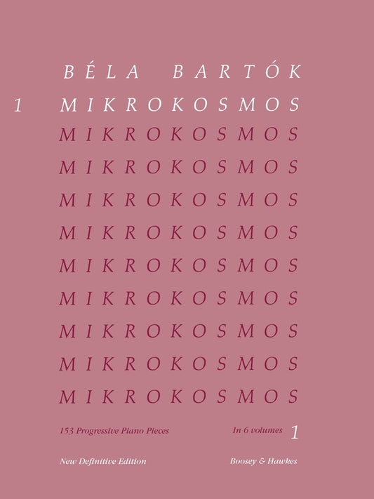Mikrokosmos Vol. 1 for piano