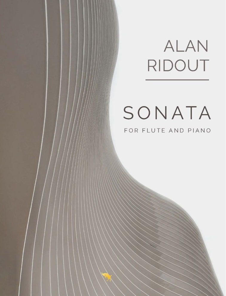 Ridout, Alan  - Sonata for flute and piano  Elisabeth Parry (arranger)