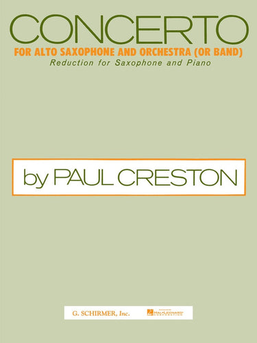 Creston, Paul - Concerto Op. 26
