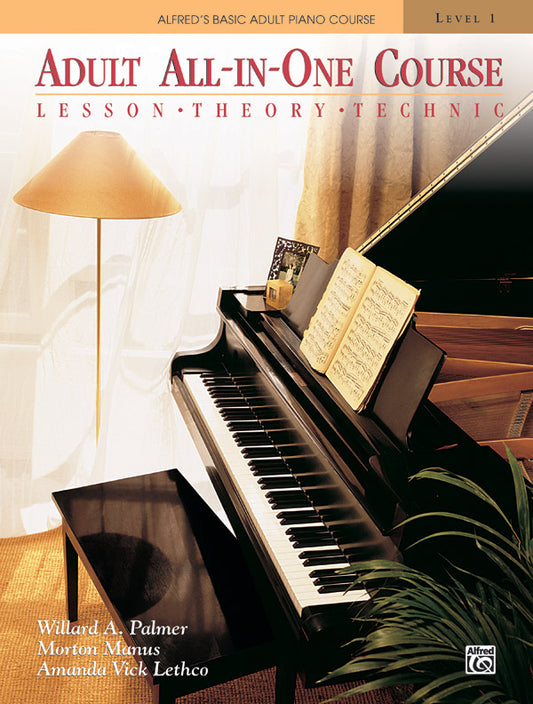 AB ADULT ALL IN ONE PIANO COURSE BK 1