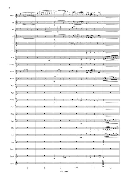 Bach - Air from Orchestral Suite No.3 BWV 1068 (arr. Fukuda)