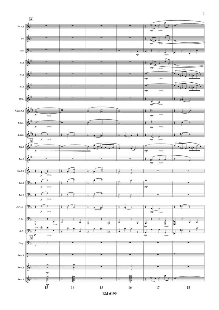 Bach - Air from Orchestral Suite No.3 BWV 1068 (arr. Fukuda)