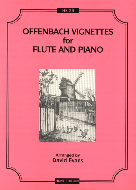 Evans, David - Offenbach Vignettes for flute and piano