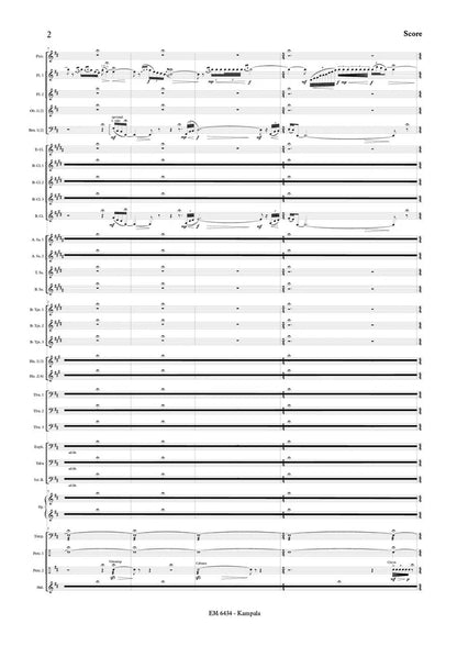 Brosse - Postcard from Kampala (Full Score and Parts)