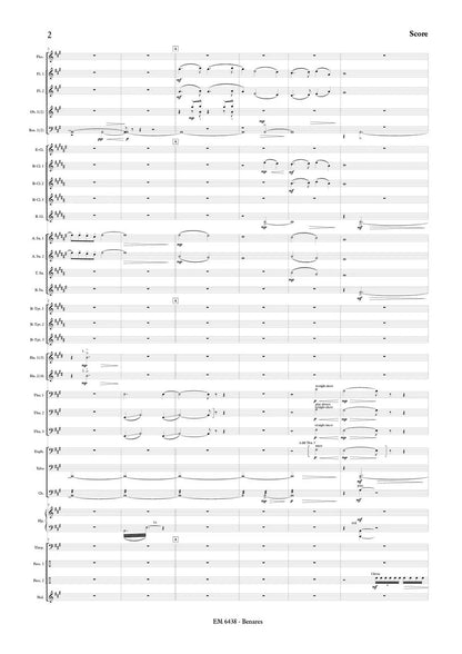 Brosse - Postcard from Benares (Full Score and Parts)