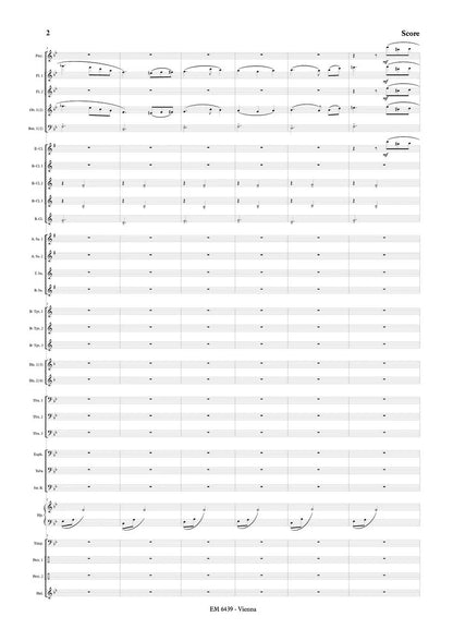 Brosse - Postcard from Vienna (Full Score and Parts)