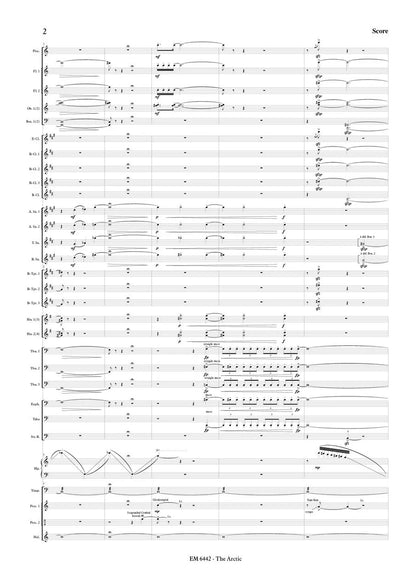 Brosse - Postcard from the Arctic (Full Score and Parts)