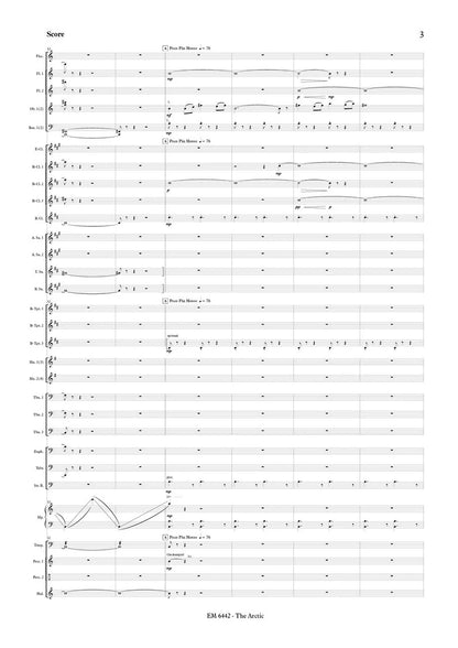 Brosse - Postcard from the Arctic (Full Score and Parts)
