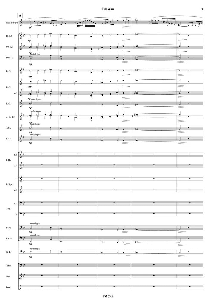 Glorieux - Fantasy for solo Euphonium and (Wind Ensemble)