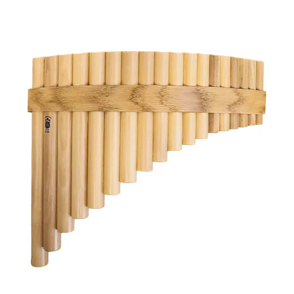 Gibonus Curved Panflute – 18-Note Maple Key C-Major (F1-B3)