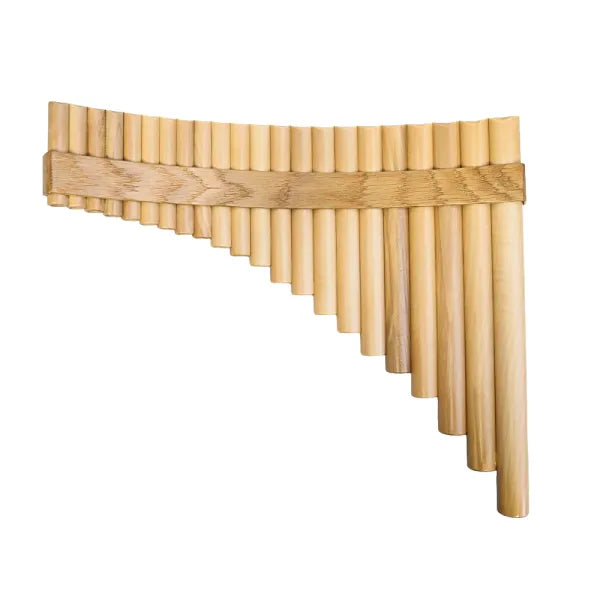 Gibonus Curved Panflute – 22-Note Maple Key G-Major (E1-E4)