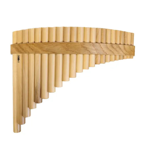 Gibonus Curved Panflute – 22-Note Maple Key G-Major (E1-E4)