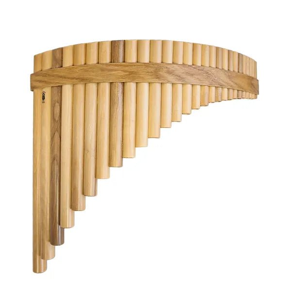 Gibonus Curved Panflute – 27-Note Maple Key C-Major (B-G4)