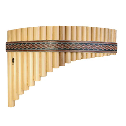 Gibonus Curved Concert Panflute – 22-Note Maple Key G-Major (G1-G4)