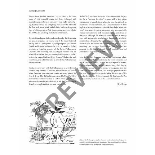 Joachim Andersen ,Kyle Dzapo (Editor) Au bord de la mer op. 9