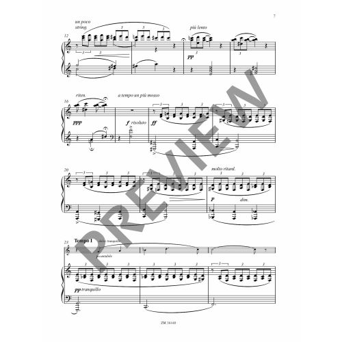 Joachim Andersen ,Kyle Dzapo (Editor) Au bord de la mer op. 9